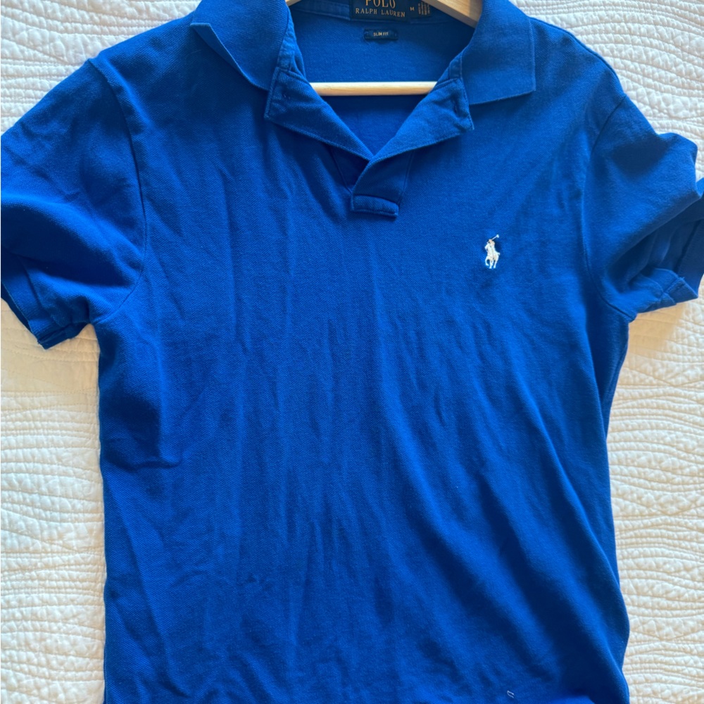 Polo Ralph Lauren blue polo shirt M